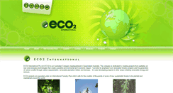 Desktop Screenshot of eco2-international.com